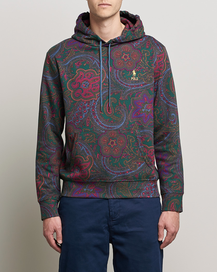 Hombres | Jerséis y prendas de punto | Polo Ralph Lauren | Double Knit Paisley Hoodie Multi