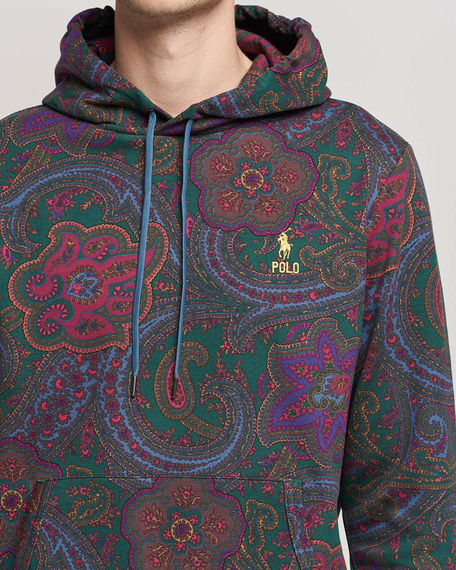 Hombres | Jerséis y prendas de punto | Polo Ralph Lauren | Double Knit Paisley Hoodie Multi