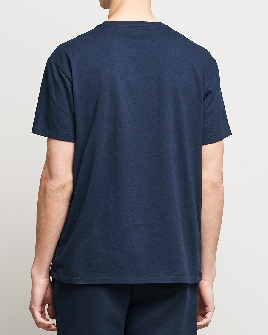 Hombres | Camisetas | Polo Ralph Lauren | Paisley Retro Logo Crew Neck Tee Aviator Navy