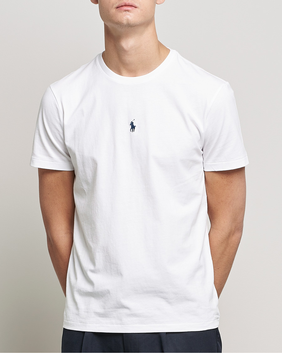 Hombres | Camisetas | Polo Ralph Lauren | Chest Crew Neck Tee White