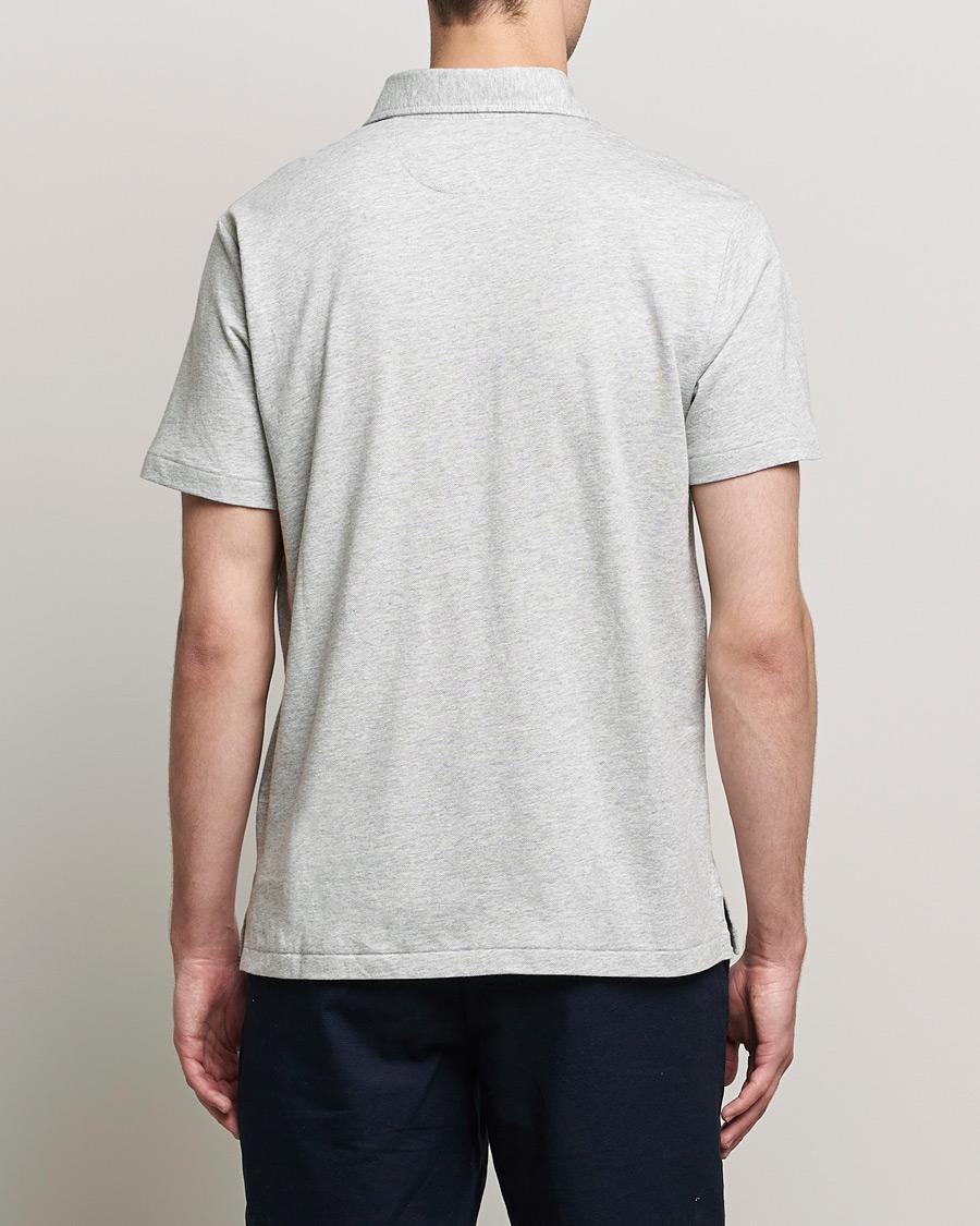 Hombres | Polos | Polo Ralph Lauren | Custom Slim Fit Cotton/Linen Polo Andover Heather