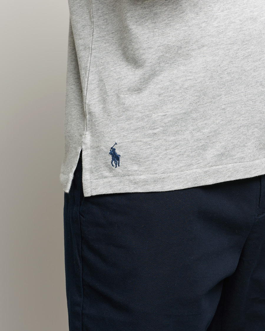 Hombres | Polos | Polo Ralph Lauren | Custom Slim Fit Cotton/Linen Polo Andover Heather