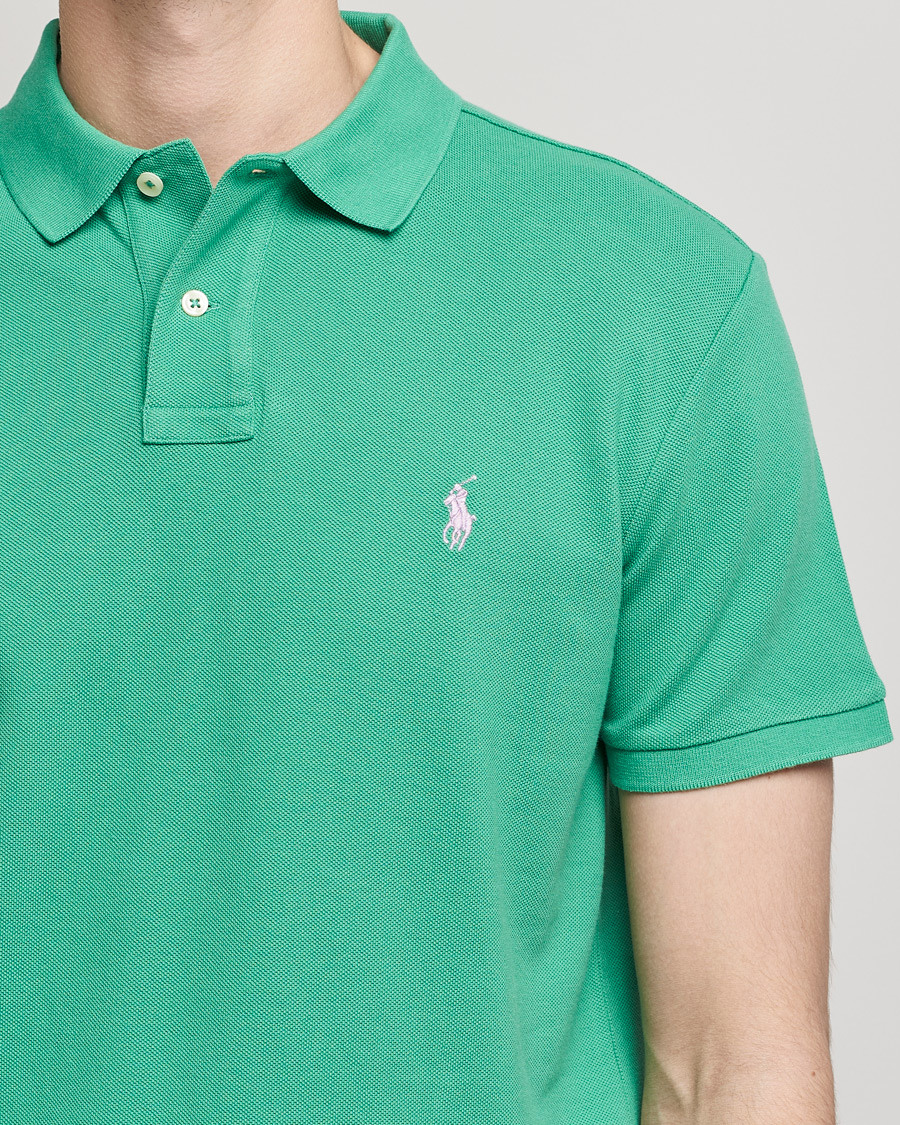 Hombres | Polos | Polo Ralph Lauren | Custom Slim Fit Polo Raft Green
