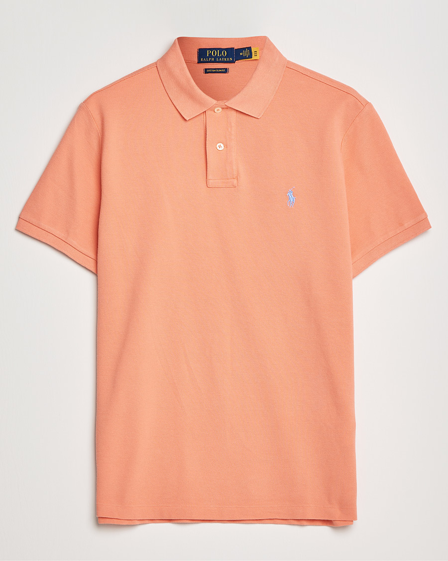 Hombres | Polos | Polo Ralph Lauren | Custom Slim Fit Polo Deep Mango