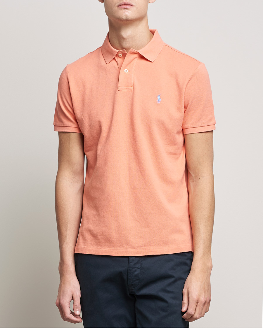 Hombres | Polos | Polo Ralph Lauren | Custom Slim Fit Polo Deep Mango