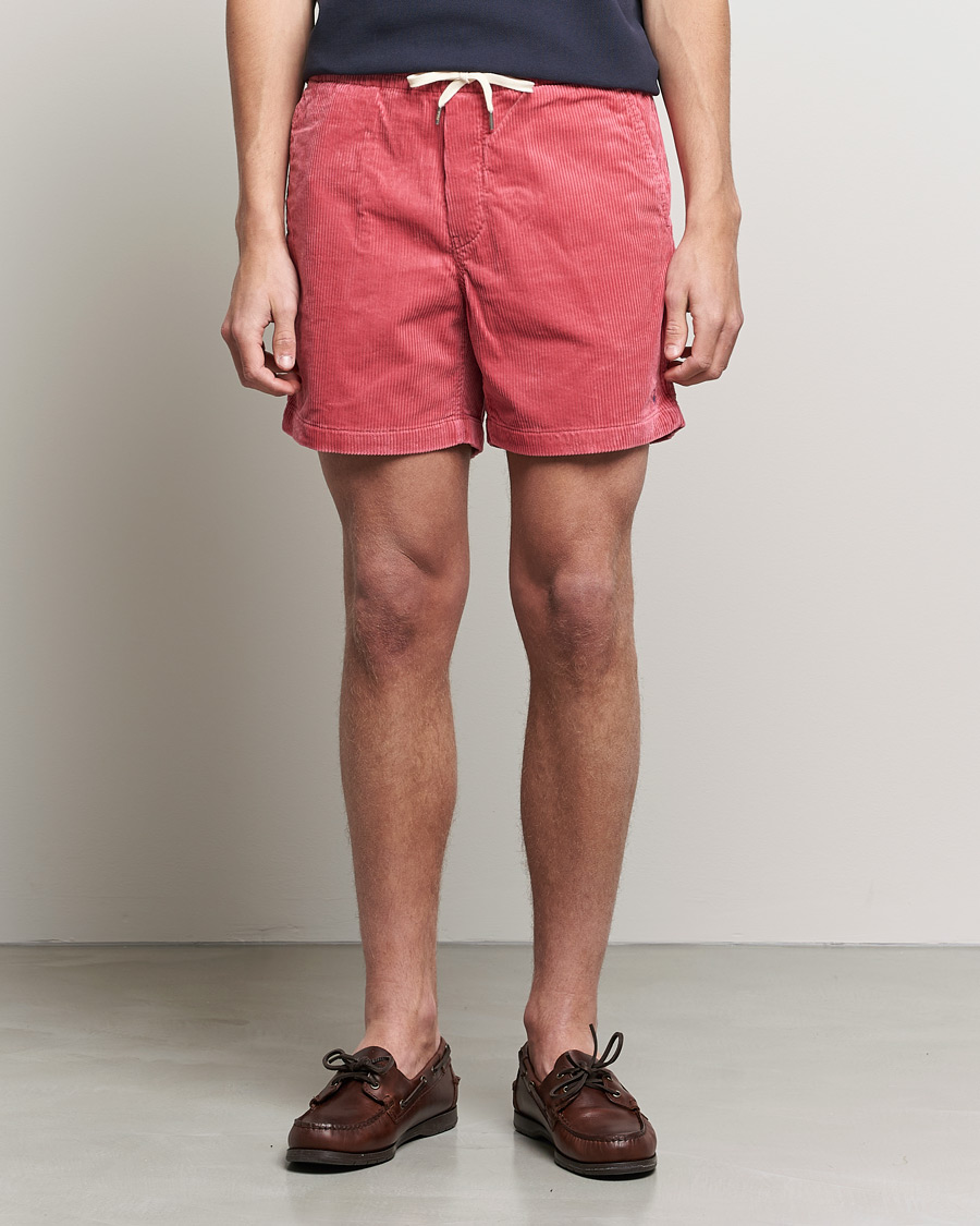 Hombres | Pantalones cortos con cordones | Polo Ralph Lauren | Prepster Corduroy Drawstring Shorts Adirondack Berry