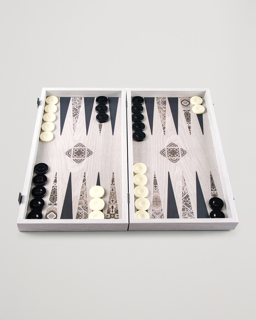 Hombres | Juegos | Manopoulos | Wooden Creative Moroccan Mosaic Backgammon