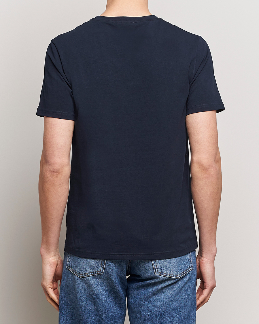 Hombres | Camisetas | Filippa K | Soft Lycra Tee Navy