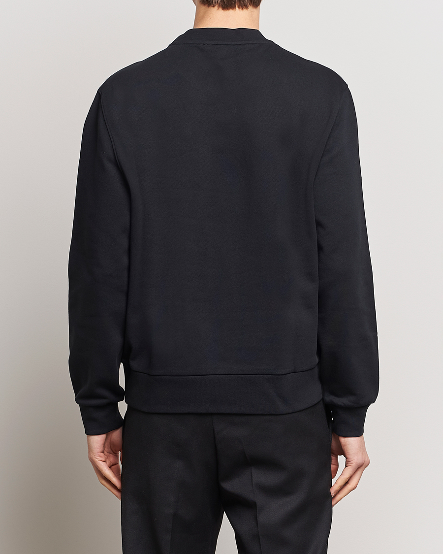 Hombres | Jerséis y prendas de punto | Filippa K | Gustaf Cotton Sweatshirt Black