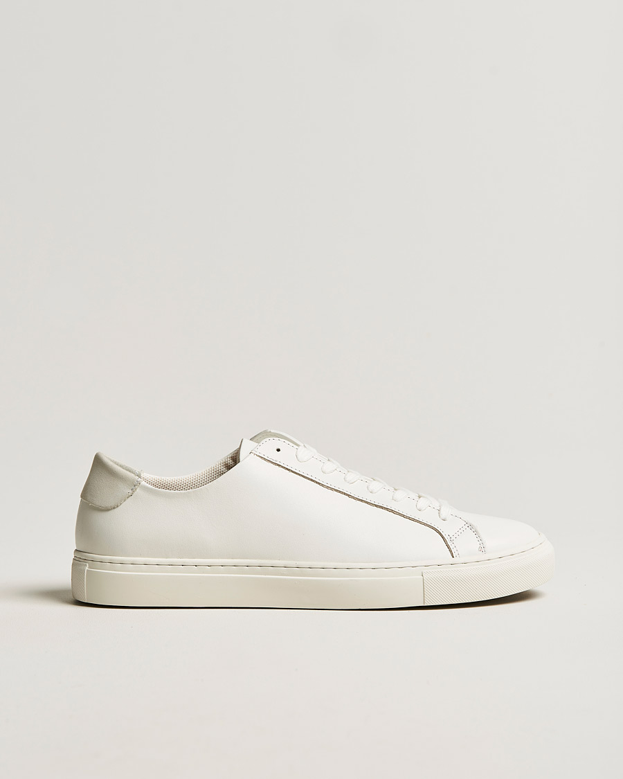 Hombres | Zapatillas | Filippa K | Morgan Leather Sneaker White