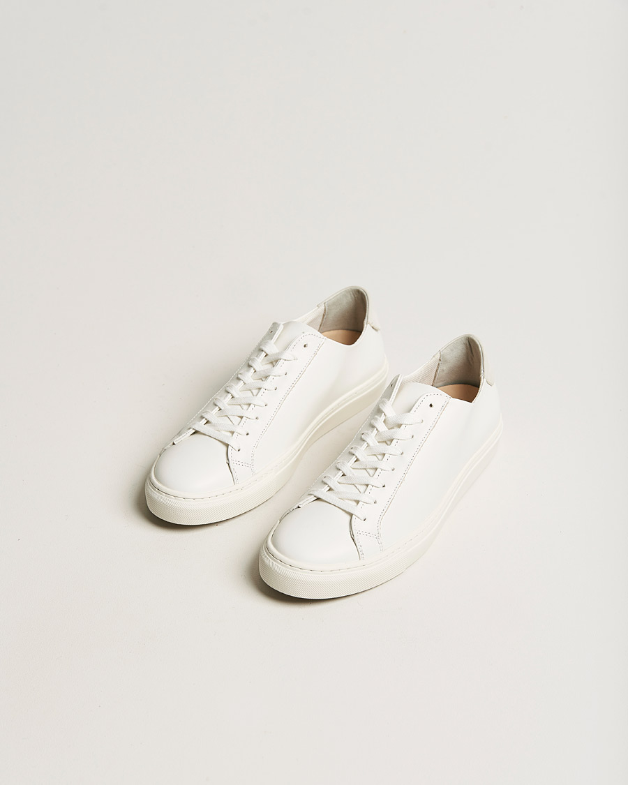Hombres | Filippa K | Filippa K | Morgan Leather Sneaker White