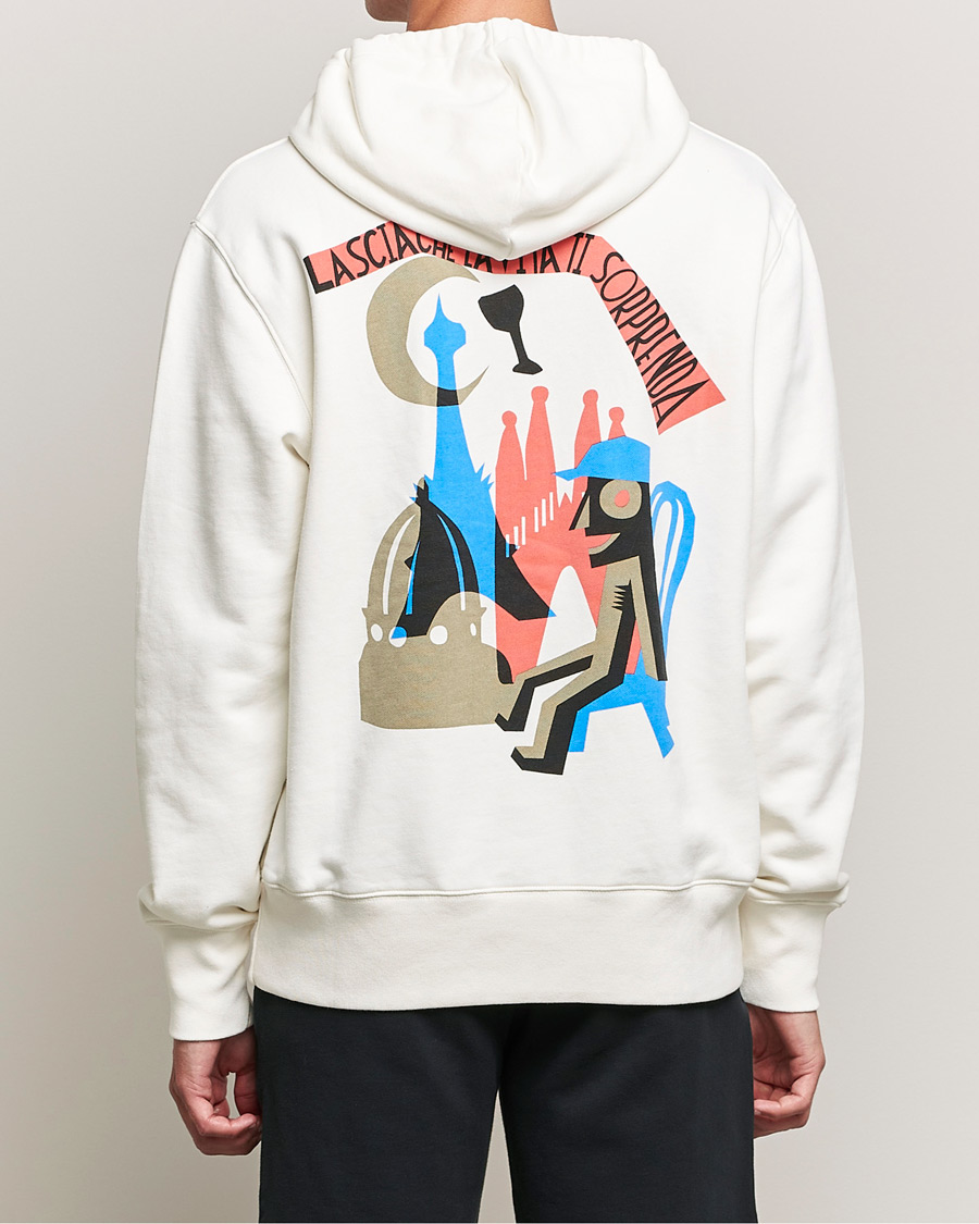 Hombres | Jerséis y prendas de punto | PS Paul Smith | Souvenir Organic Cotton Hoodie Off White