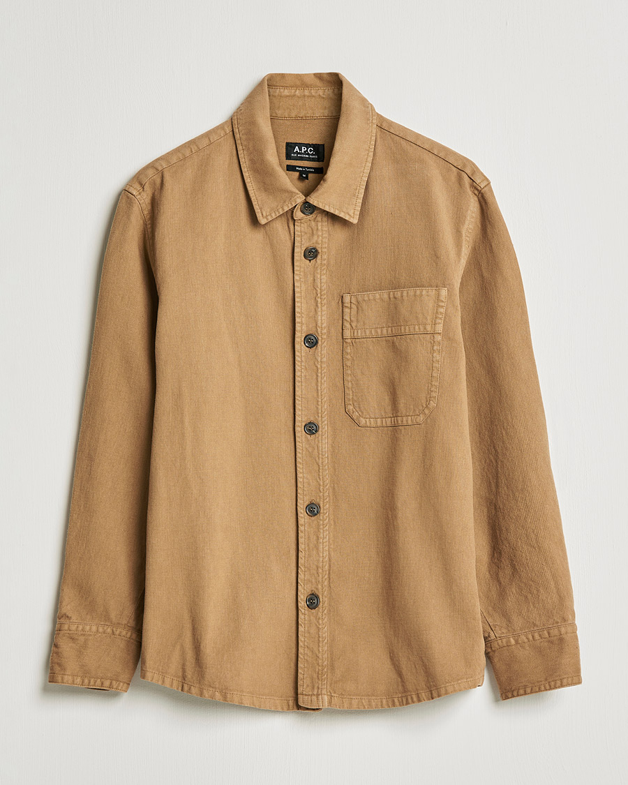 Hombres | Camisas | A.P.C. | Basile Overshirt Brown