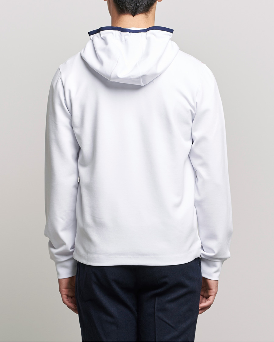 Hombres | Jerséis y prendas de punto | Aeronautica Militare | Half Zip Hoodie Off White