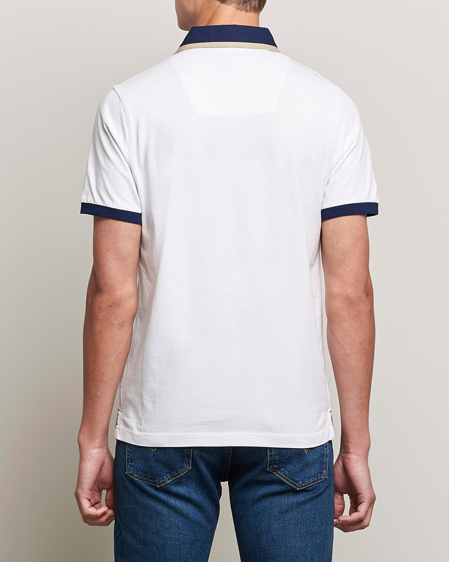 Hombres | Polos | Aeronautica Militare | Short Sleeve Polo Off White