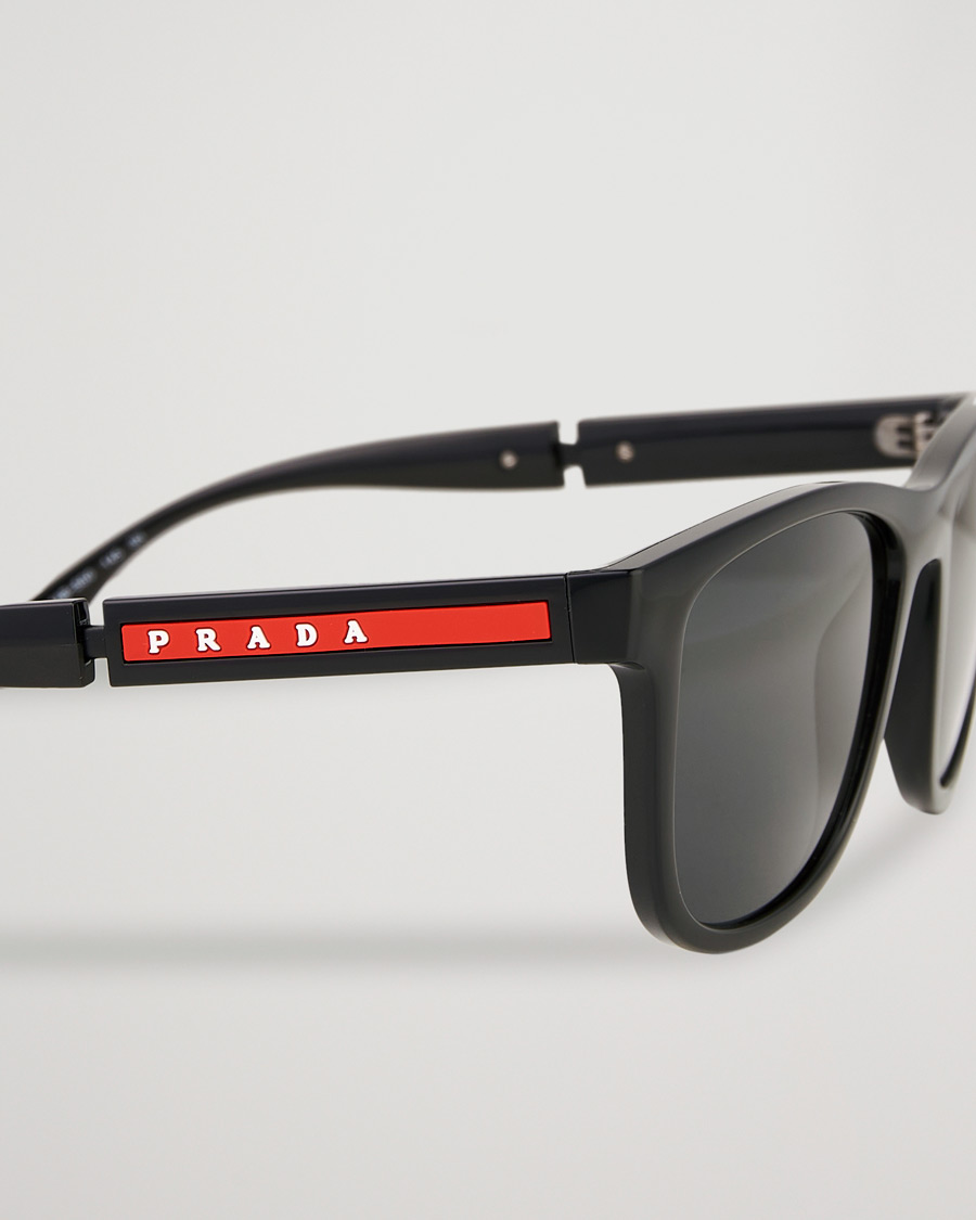 Hombres | Prada Linea Rossa 0PS 04XS Sunglasses Black | Prada Linea Rossa | 0PS 04XS Sunglasses Black