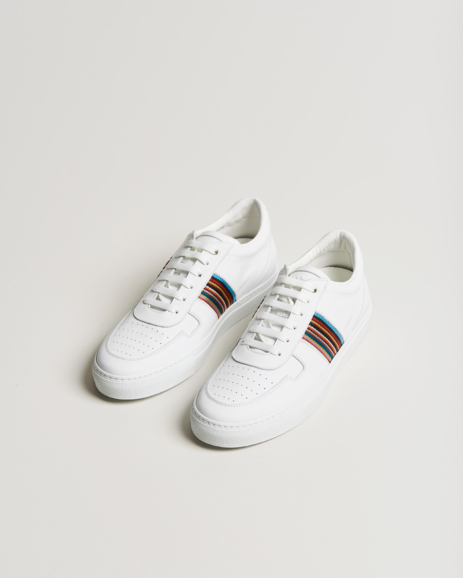 Hombres | Paul Smith Fermi Leather Sneaker White | Paul Smith | Fermi Leather Sneaker White