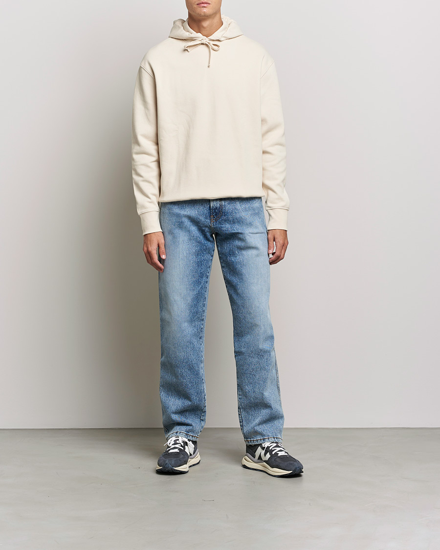 Hombres | Jerséis y prendas de punto | Samsøe Samsøe | Samsøe & Samsøe Lasse Hoodie Oatmeal