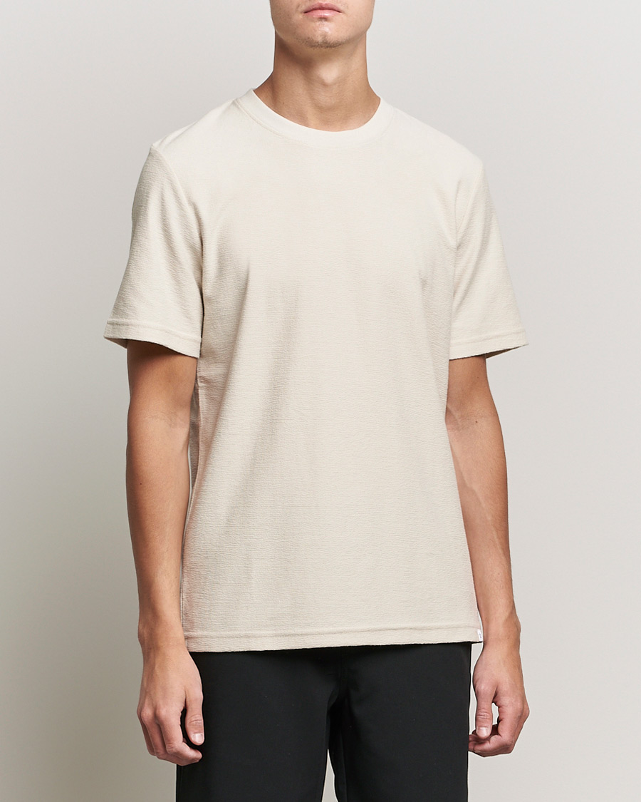 Hombres | Camisetas | Samsøe Samsøe | Samsøe & Samsøe Odin Organic Cotton T-shirt Oatmeal