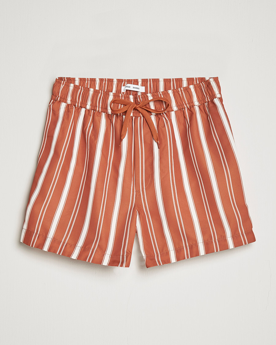 Hombres | Bañadores | Samsøe Samsøe | Samsøe & Samsøe Mason Swimshorts Bombay Brown