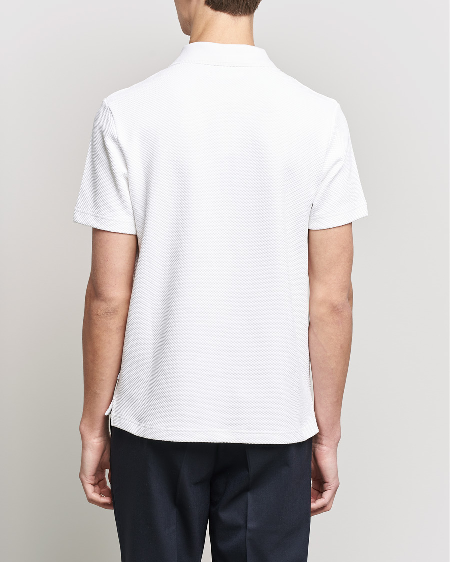 Hombres | Polos | Samsøe Samsøe | Samsøe & Samsøe Taranto Organic Cotton Polo White