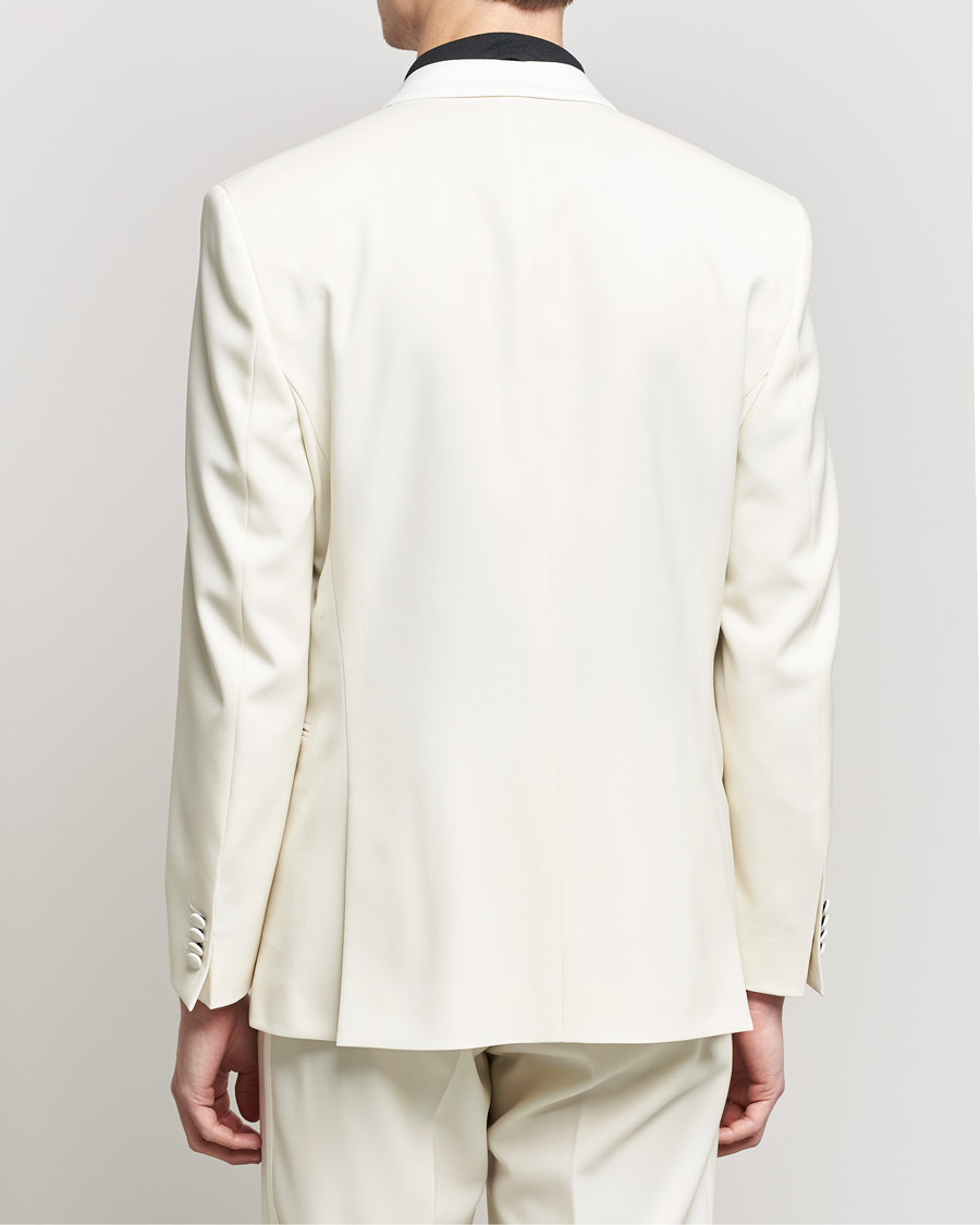 Hombres | Trajes | Oscar Jacobson | Figaro Light Wool Tuxedo Creme