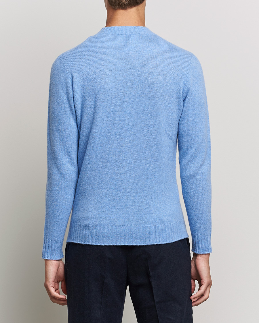 Hombres | Jerséis y prendas de punto | Altea | Wool/Cashmere Crew Neck Sweater Light Blue