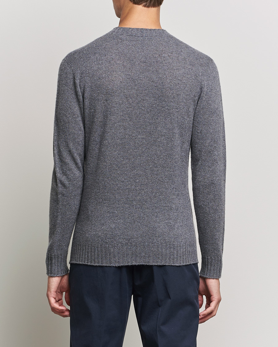 Hombres | Jerséis y prendas de punto | Altea | Wool/Cashmere Crew Neck Sweater Heather Grey