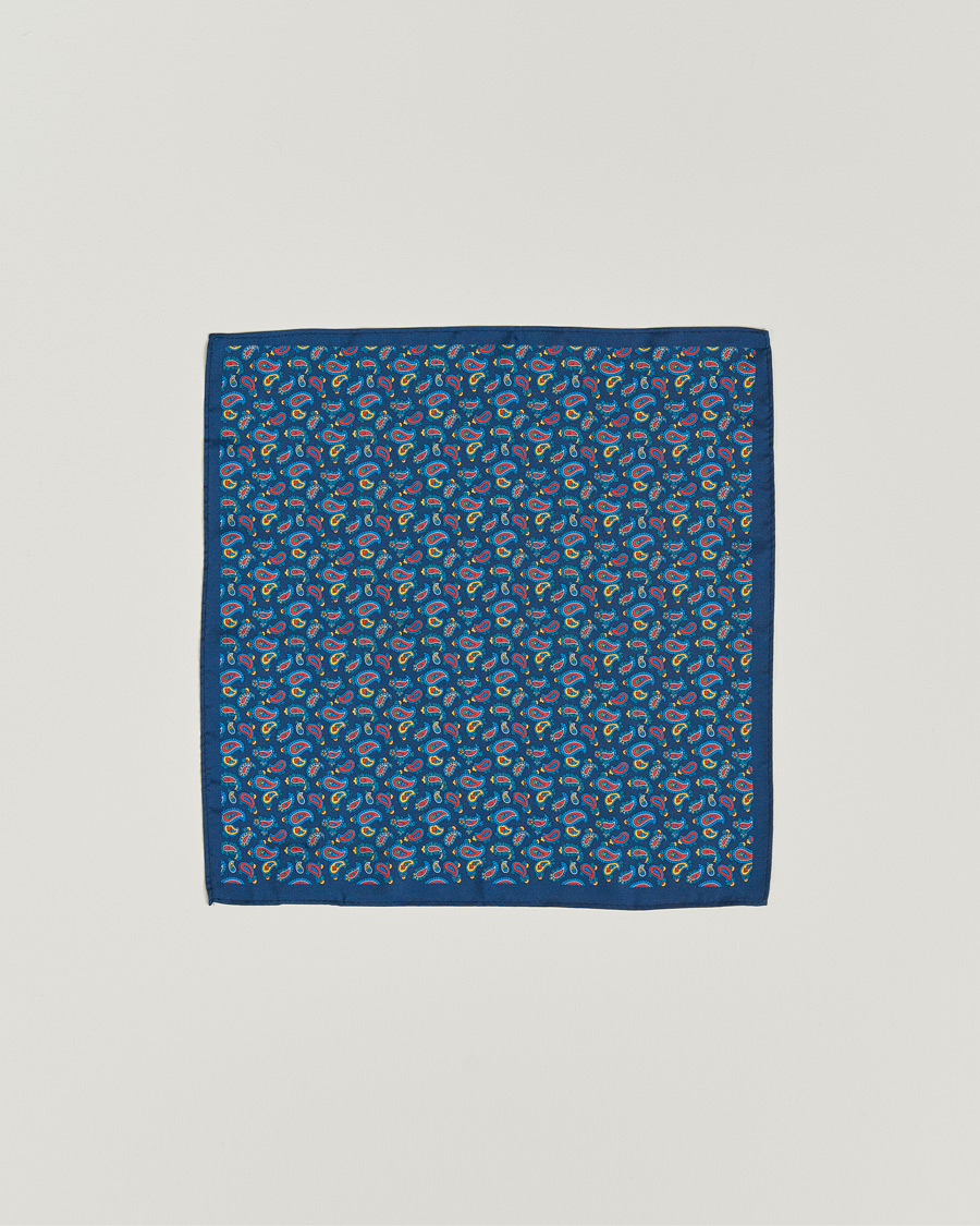 Hombres | Amanda Christensen Box Set Silk 8cm Tie and Twill Pocket Square Navy | Amanda Christensen | Box Set Silk 8cm Tie and Twill Pocket Square Navy