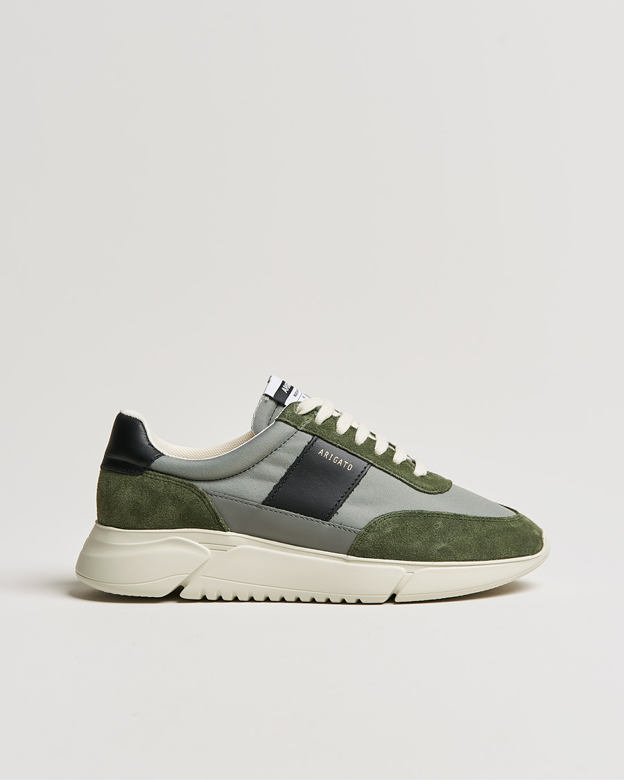 Hombres | Axel Arigato Genesis Vintage Runner Sneaker Dark Green | Axel Arigato | Genesis Vintage Runner Sneaker Dark Green
