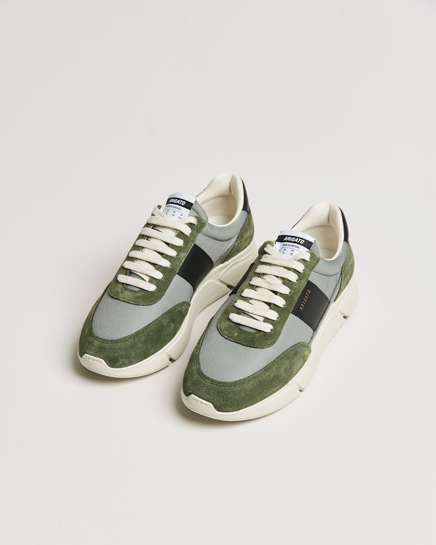 Hombres | Zapatos de ante | Axel Arigato | Genesis Vintage Runner Sneaker Dark Green
