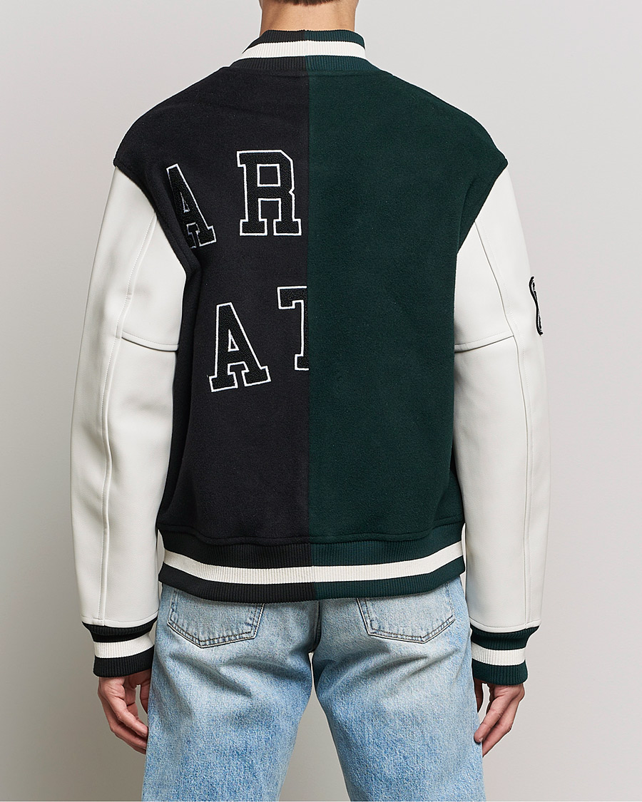 Hombres | Abrigos y chaquetas | Axel Arigato | Offense Varsity Jacket College Green/Black