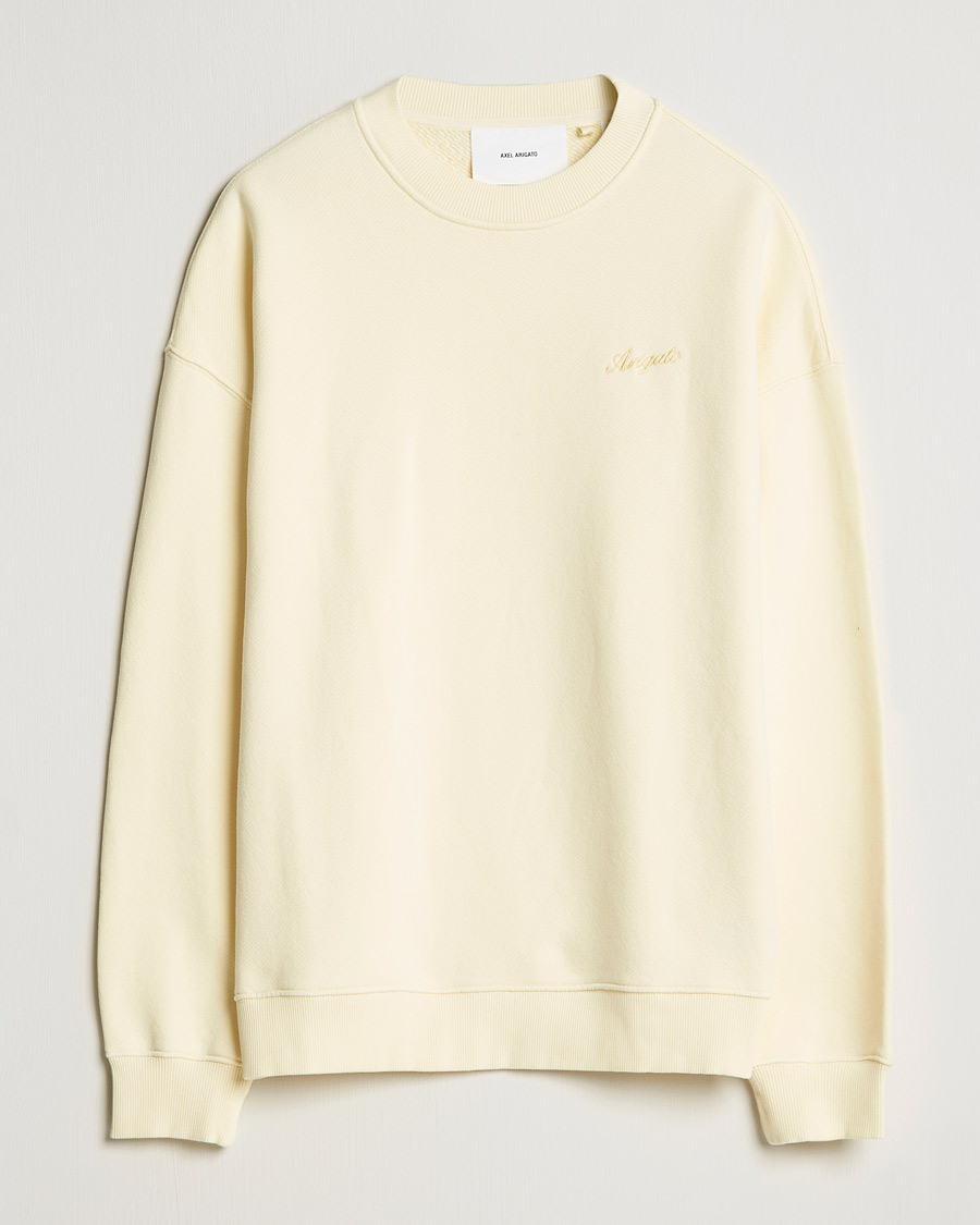 Hombres | Jerséis y prendas de punto | Axel Arigato | Primary Sweatshirt Pale Yellow