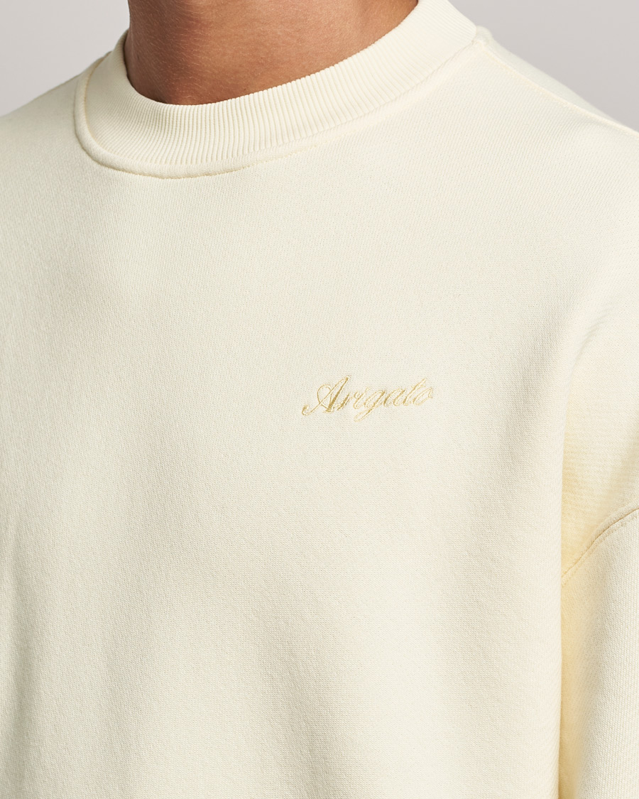 Hombres | Jerséis y prendas de punto | Axel Arigato | Primary Sweatshirt Pale Yellow