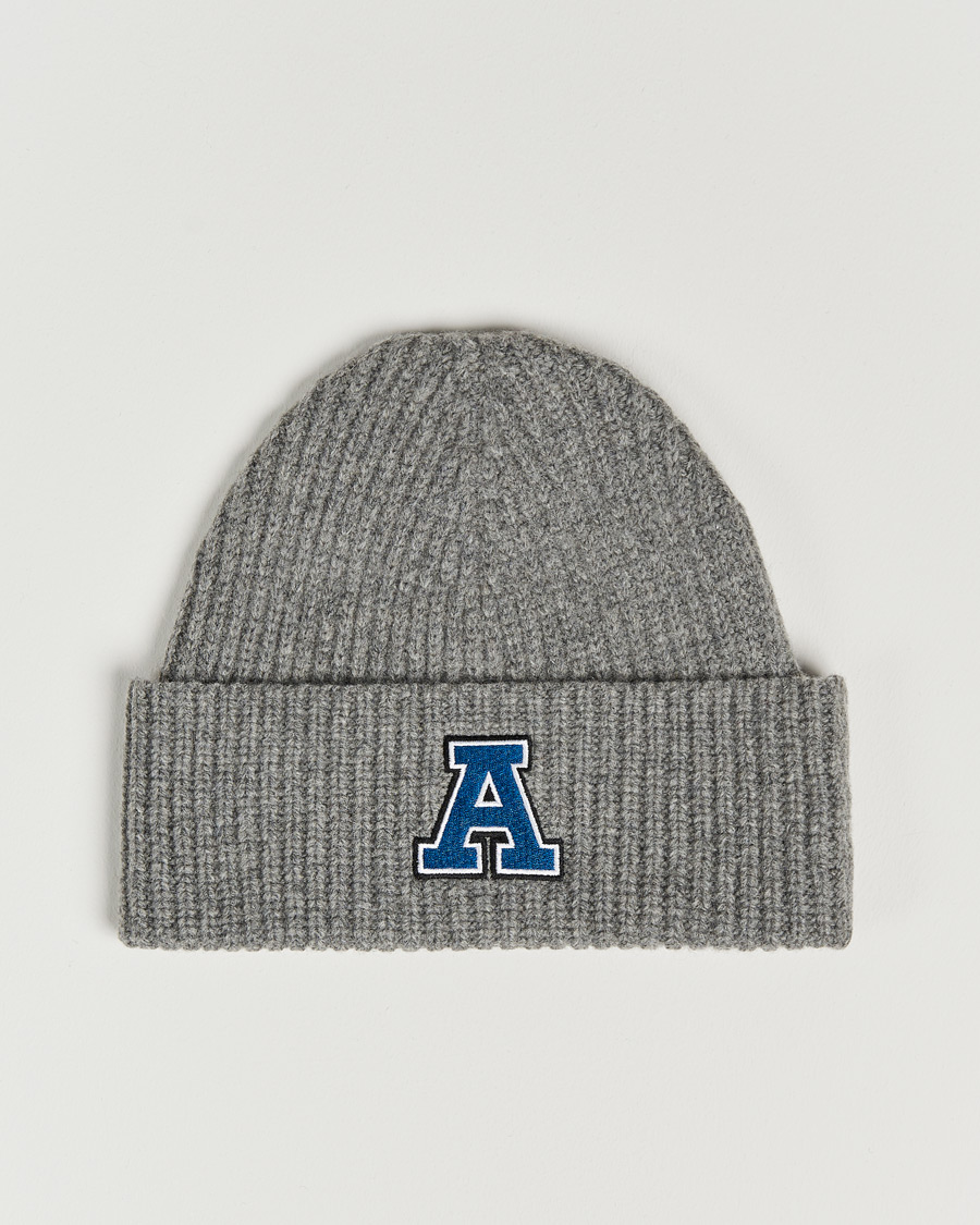 Hombres | Axel Arigato Varsity Beanie Grey | Axel Arigato | Varsity Beanie Grey