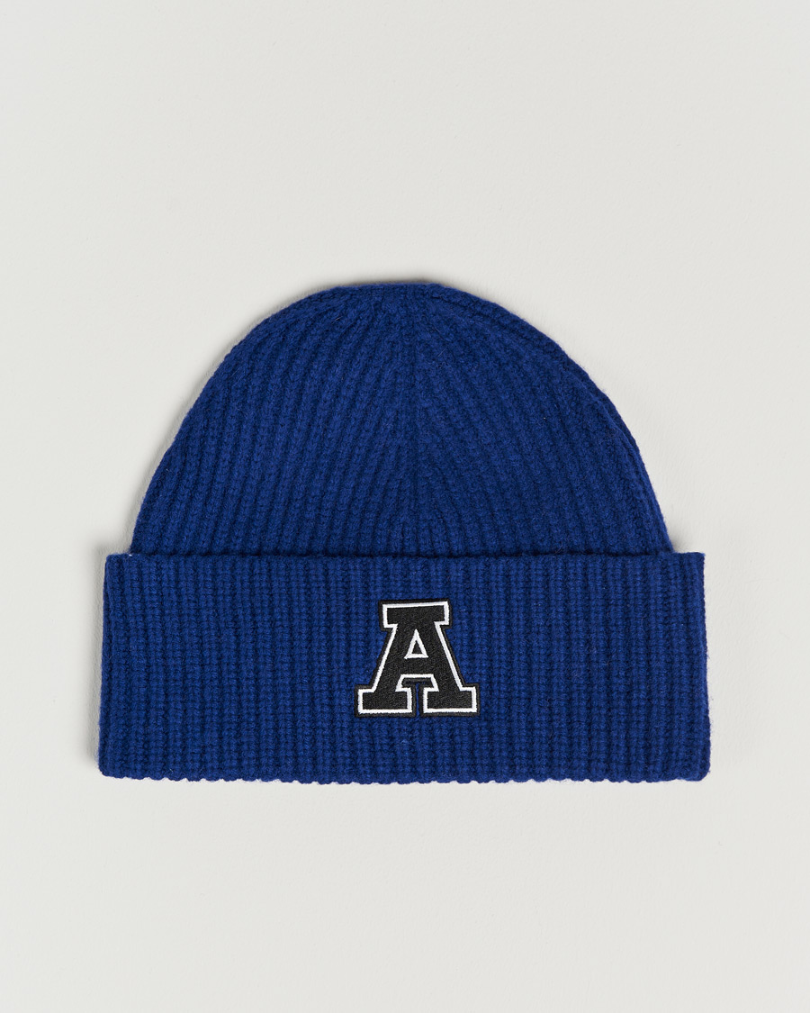 Hombres | Axel Arigato Varsity Beanie Blue | Axel Arigato | Varsity Beanie Blue
