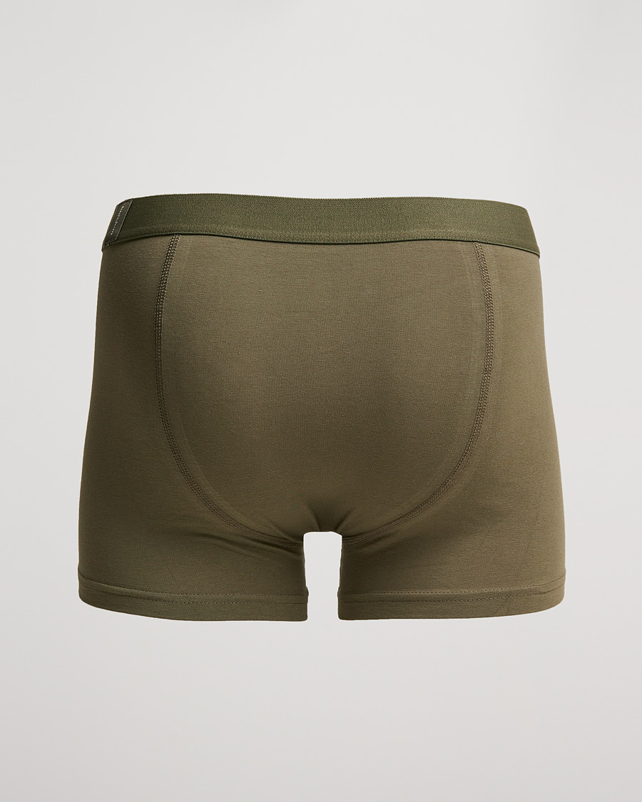 Hombres | Ropa interior y calcetines | Bread & Boxers | 3-Pack Boxer Brief Army Green