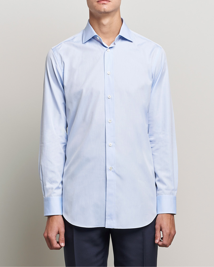 Hombres | Camisas | Brioni | Slim Fit Dress Shirt Light Blue