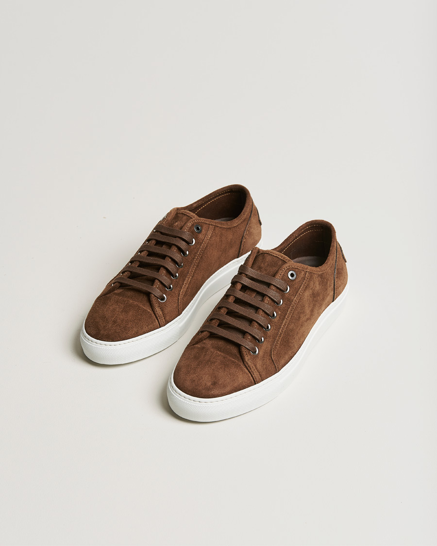 Hombres | Brioni Casetta Suede Sneakers Brown | Brioni | Casetta Suede Sneakers Brown