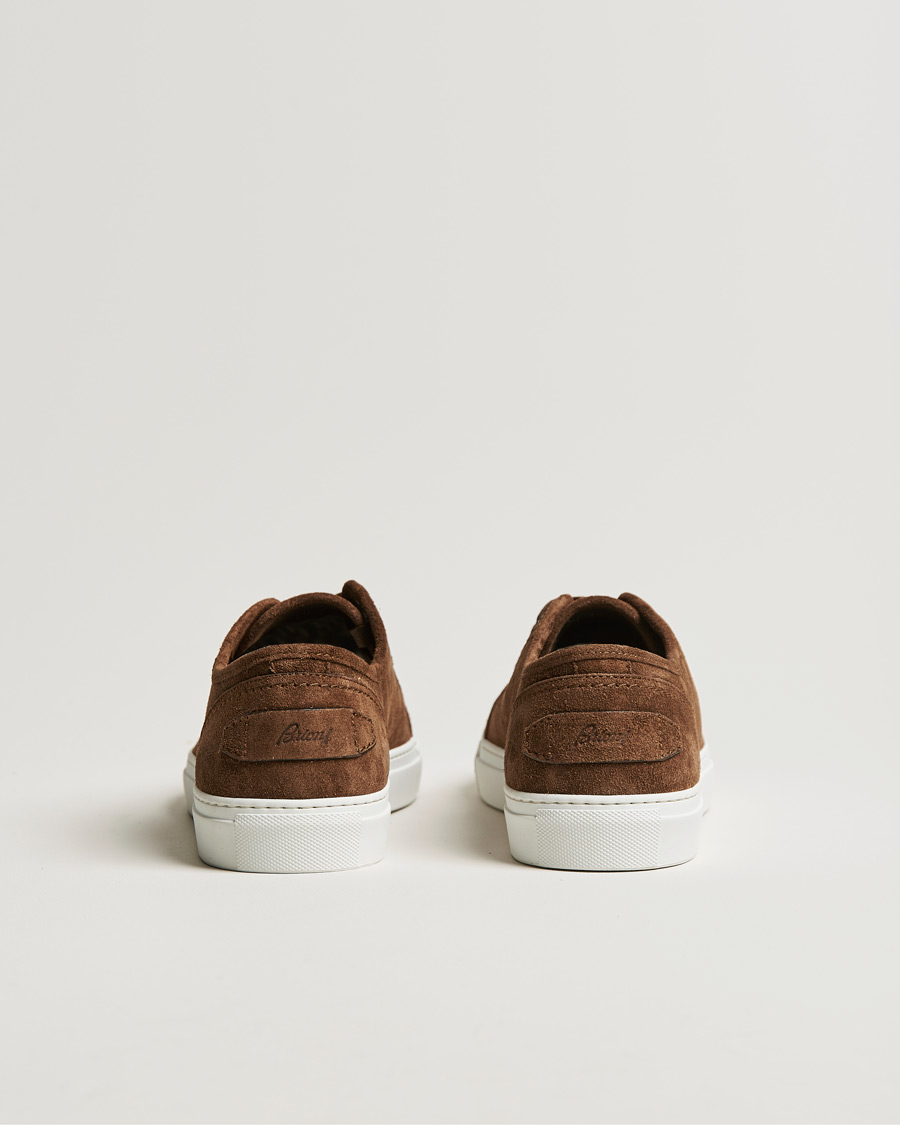 Hombres | Brioni Casetta Suede Sneakers Brown | Brioni | Casetta Suede Sneakers Brown