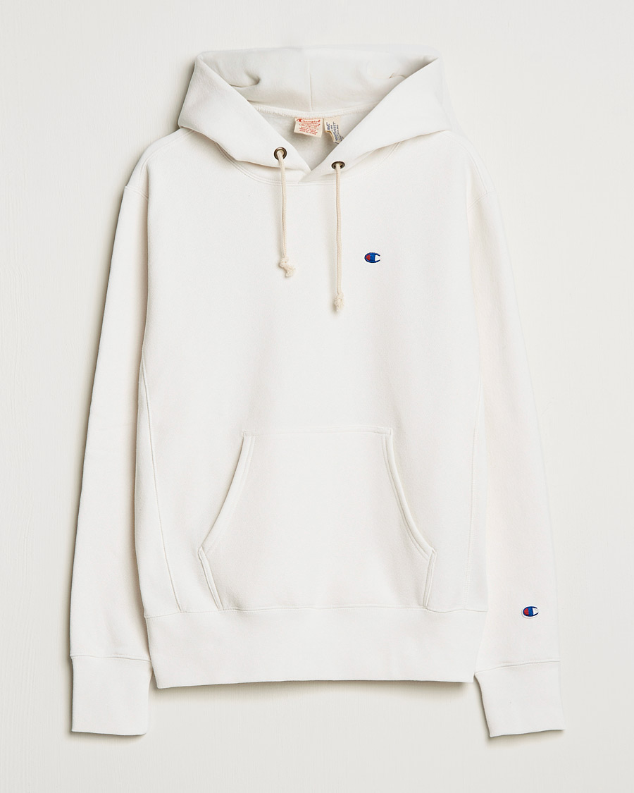 Hombres | Jerséis y prendas de punto | Champion | Reverse Weave Soft Fleece Hood White