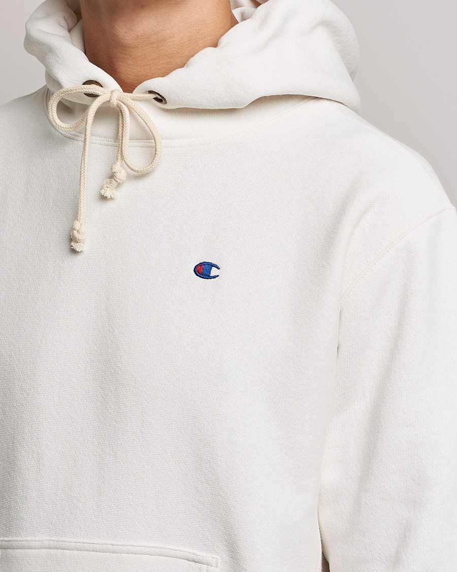 Hombres | Jerséis y prendas de punto | Champion | Reverse Weave Soft Fleece Hood White