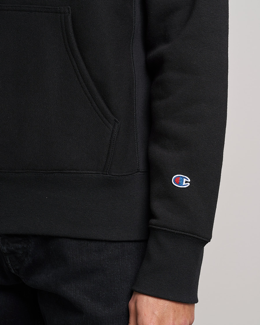 Hombres | Jerséis y prendas de punto | Champion | Reverse Weave Soft Fleece Hood Black