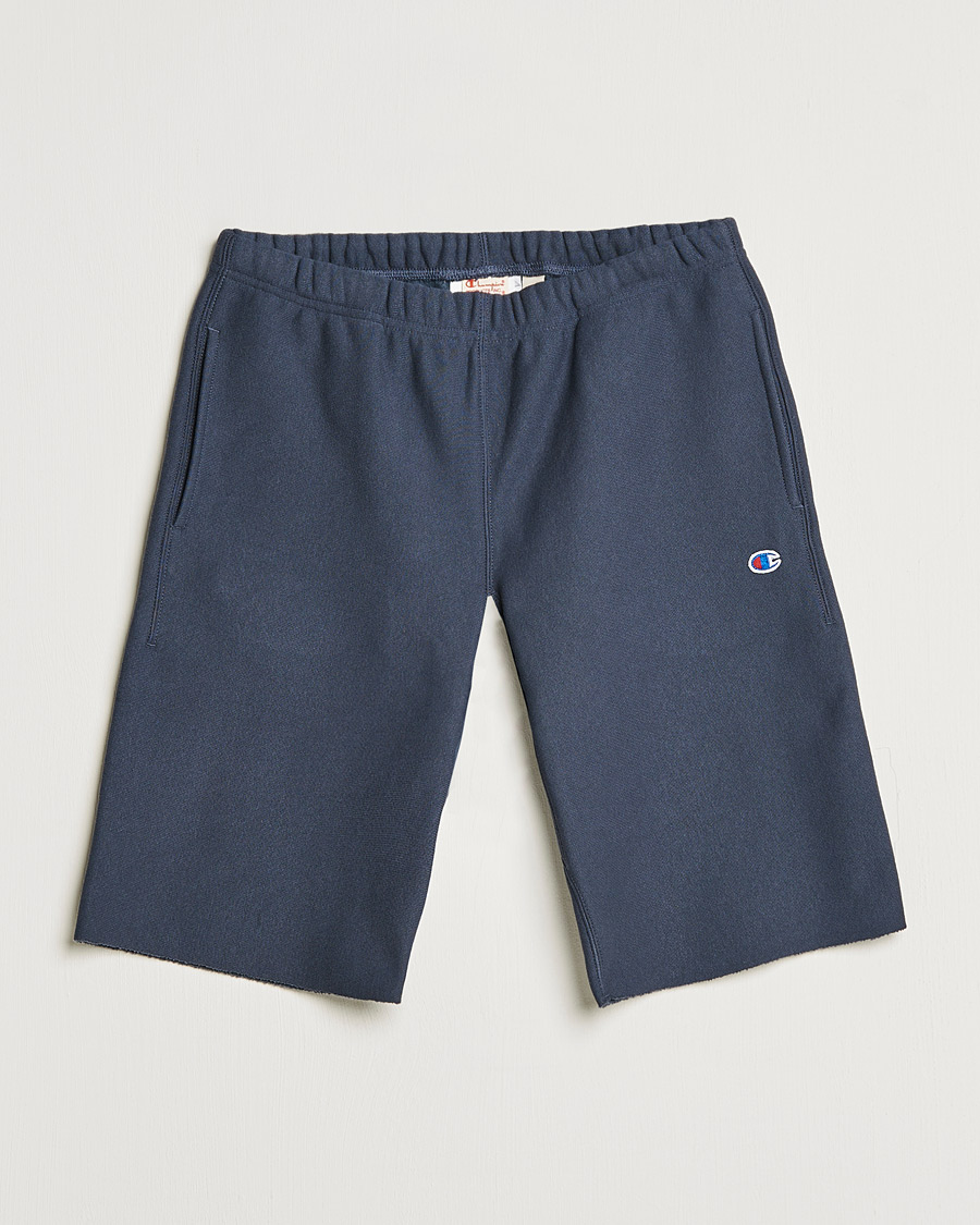 Hombres | Pantalones cortos | Champion | Reverse Weave Soft Fleece Sweatshorts Navy