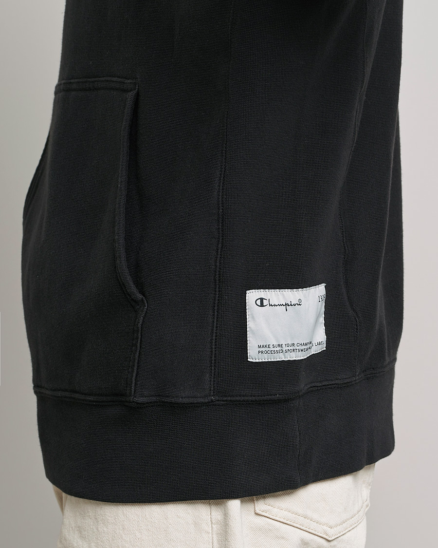 Hombres | Jerséis y prendas de punto | Champion | Heritage Garment Dyed Hood Black