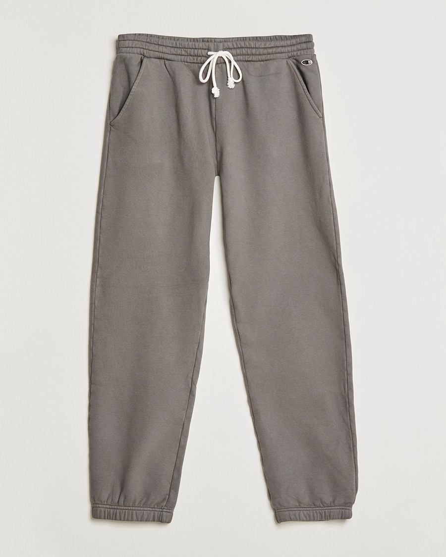 Hombres | Pantalones | Champion | Heritage Garment Dyed Sweatpants Dark Grey