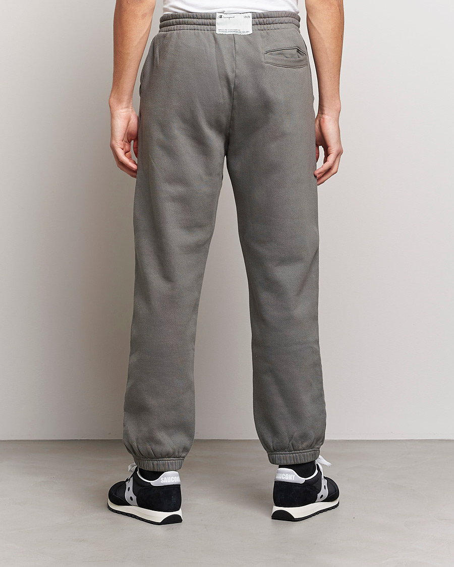 Hombres | Pantalones | Champion | Heritage Garment Dyed Sweatpants Dark Grey