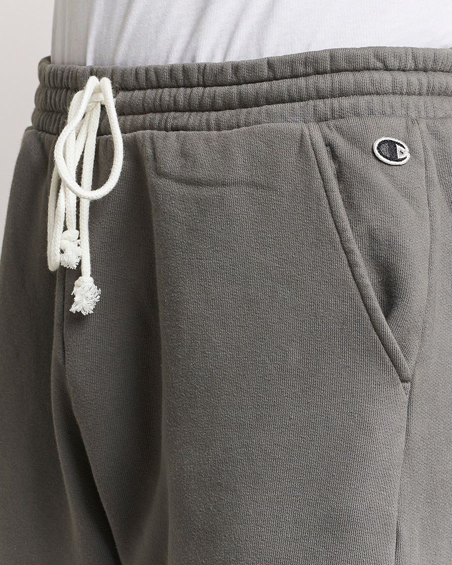 Hombres | Pantalones | Champion | Heritage Garment Dyed Sweatpants Dark Grey