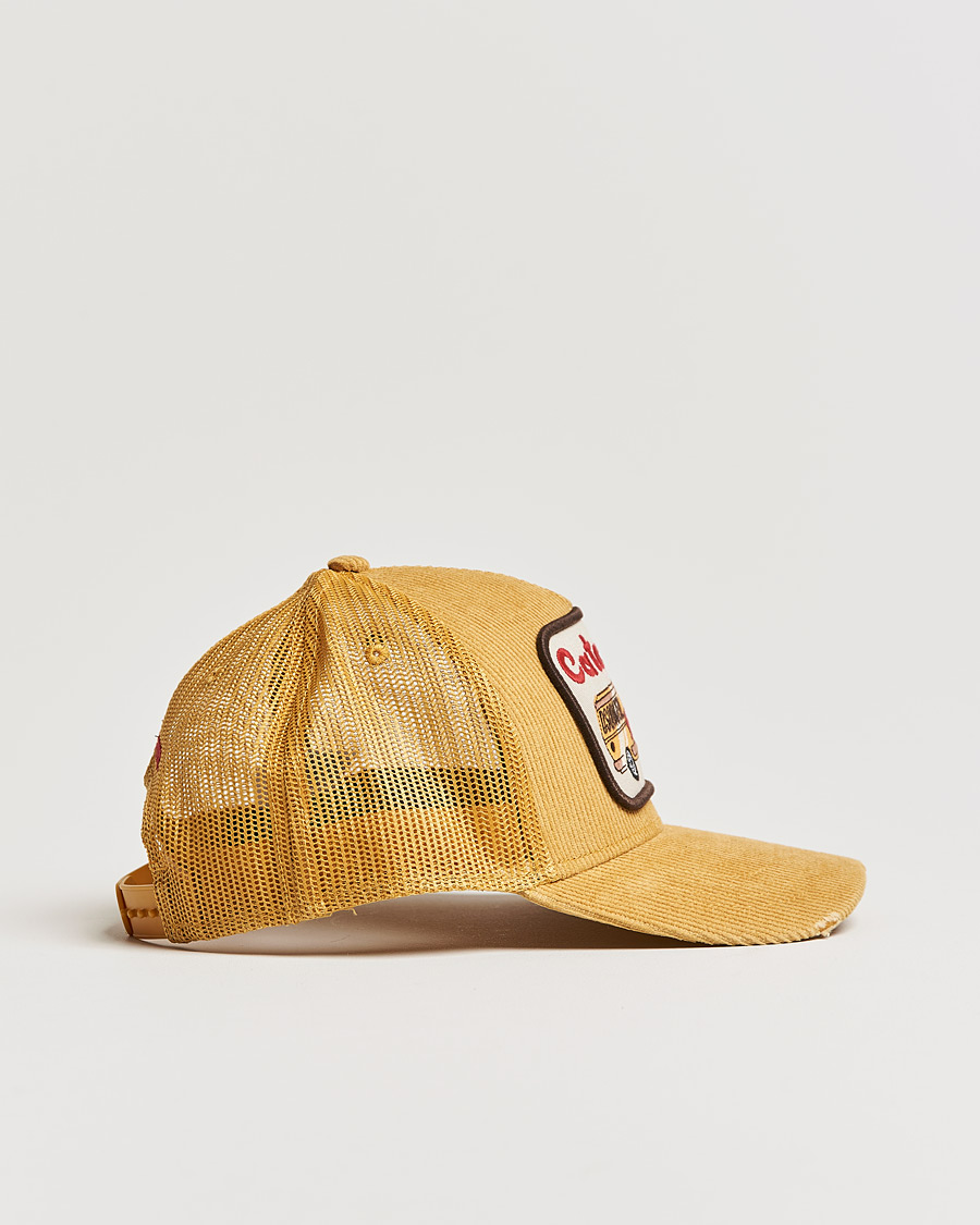 Hombres | Dsquared2 Caten Trip Baseball Cap Mustard | Dsquared2 | Caten Trip Baseball Cap Mustard