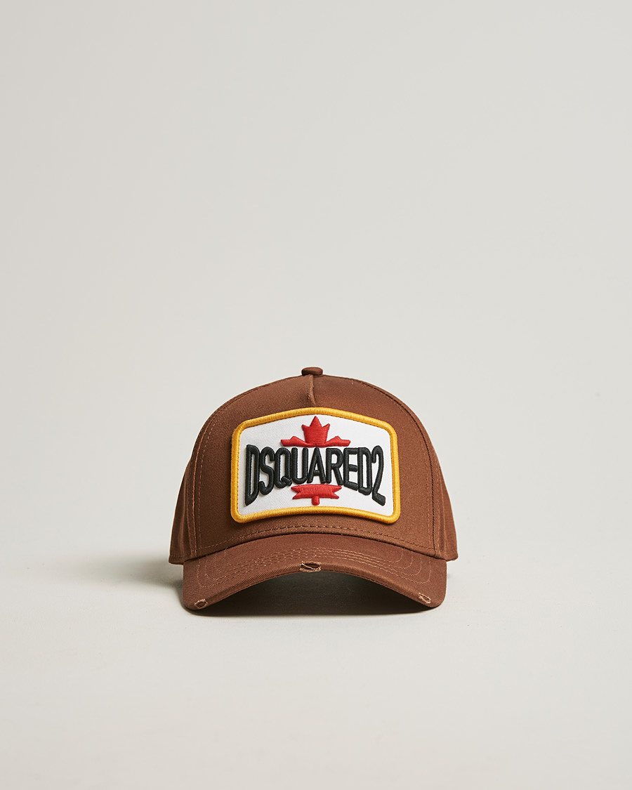 Hombres | Dsquared2 D2 Patch Baseball Cap Hazel | Dsquared2 | D2 Patch Baseball Cap Hazel